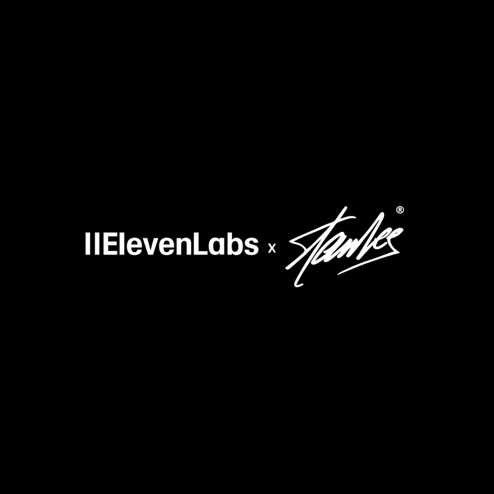 IIElevenLabs x Stan Lee collaboration logo.